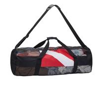 QIUYMGFG Borsa Nuoto Borsa da viaggio sportiva portatile in rete per immersioni subacquee con tracolla regolabile per viaggi, palestra, allenamento(Square)