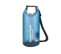 QIUYMGFG Borsa Nuoto Sacco impermeabile a secco 2/5/10/15/20/30L Borse galleggianti impermeabili per attrezzatura a secco per nautica pesca rafting nuoto(10L light blue)