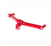 QIUYMGFG Leva Cambio Leva del Cambio per Motocicletta Leva del Cambio a Doppia Testa Leva di avviamento in Lega di Alluminio Accessori di Ricambio per retrofit Leve del Cambio Moto ingranaggio(Red)