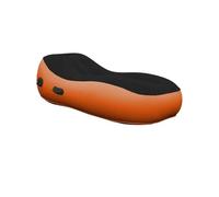 QIUYMGFG Materasso Auto Materasso gonfiabile automatico per esterno Letto da campeggio Letto per dormire Divano da spiaggia portatile Tappetino per pausa pranzo Cuscino per la casa(Black Orange)