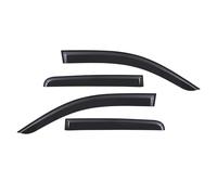 QIUYMGFG Modanatura per deflettore 4 deflettori per Visiere Parasole e Antipioggia Adatti per Toyota Hilux Vigo 2012 2013 2014