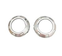 QIUYMGFG Tappi Faro 6400A583 6400A583HA Cornice Copri-Lampada fendinebbia Anteriore Adatta per Mitsubishi Pajero/Montero MK IV 2007-2014 Cornici fari Auto(2PCS 6400A583)