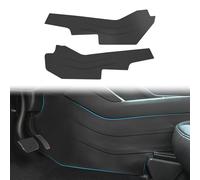 QIUYU2024 2 Pezzi Tappetini Laterali Antiurto per Console Centrale Auto per Tesla Model Y Juniper 2025 2026, Antipolvere Antirughe, Protezione Laterale per sedili Anteriori