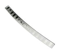 QIUYU2024 Protezione Paraurti Posteriore per Kia Carens IV 2013-2019, Protettore del Bagagliaio in Acciaio Inossidabile, Resistente ai Graffi e Antiscivolo, Adesivo Protettiva Paraurti per Bagagliaio