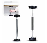 Qivine 2 Pezzi Aste Telescopiche di Supporto Regolabili, Gambe di Supporto per Mobili Capacità di Carico 300 kg, Stabilizzatore per Mobili Regolabile, per Armadi a Muro, Armadi TV (28-42cm)