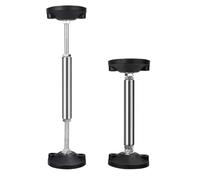 Qivine 2 Pezzi Aste Telescopiche di Supporto Regolabili, Gambe di Supporto per Mobili Capacità di Carico 300 kg, Stabilizzatore per Mobili Regolabile, per Armadi a Muro, Armadi TV (38-52cm)