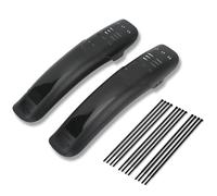 Qivine 2 Pezzi Parafango Bici, Universale Parafanghi Bici per 26-29 Pollici Ruote, Anteriore e Posteriore Parafanghi MTB per Mountain Bike, Bici da Corsa