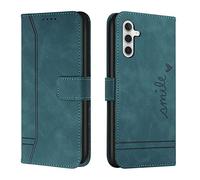 QIWEIQING Compatibili con Cover Samsung Galaxy A16 5G, Flip Cover Custodia Protettiva in Pelle PU con Portafoglio, Funzione Supporto, Custodia per Samsung Galaxy A16 5G Green HX