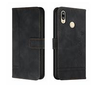 QIWEIQING Compatibili con Custodia Xiaomi Redmi Note 7, Cover a Libro Xiaomi Redmi Note 7, Custodia in Pelle Xiaomi Redmi Note 7 Magnetica Cover per Xiaomi Redmi Note 7 Black HX