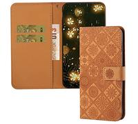 QIWEIQINGWH Compatibili con Custodia Xiaomi Redmi Note 7, Cover a Libro Xiaomi Redmi Note 7 Pro, Custodia in Pelle Xiaomi Redmi Note 7 Magnetica Cover per Redmi Note 7 Brown XCH