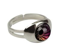 Qiwieod Anelli modificabili con controllo della temperatura, anello ' in lega per le donne, comodo da regolare, decorazione per le dita dei gioielli per la nonna mamma figlia