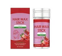 Qiwieod Balsamo per Capelli Stick,Crema Stylistica Anti-75g Portatile - Con Stick Gel Alla Fragola Per Capelli - Per Donne Uomini Ragazze Bambine Scuola Danza Ballo Adolescenti