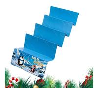 Qiwieod Buste Per Il Natale | Buste Con Dieci Scomparti | Contenitore Per Denaro Delle Feste - per Bambini Adulti Amici Insegnanti Studenti Padre Nonni