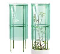 Qiwieod Campane Protettive per Piante da Giardino,2 Pezzi Coperture Protettive per Piantine per Giardino | Copertura Protettiva Multiuso per Vivai Serre Fiori Frutti