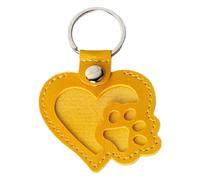 Qiwieod Portachiavi Raccolta Cane, Pendente in Pelle per Borsa, Charm da Collezione per Adulti Bambini Zaino Borsa Regalo Natale Compleanno