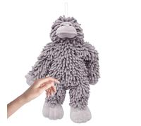 Qiwieod Puff Ball - Asciugamano ad asciugatura rapida, per la pulizia degli animali, morbido asciugamano con passante, per bagno, campeggio, piscina, palestra