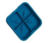 Qiwieod Stampo Per Ghiaccio - per Fondant Animali - ni A 4 Cavità Per Cocktail, Whisky, Cioccolato, Cucina, Casa, Feste, Celebrazioni, Spiaggia, Picnic, Barbecue, Halloween, Natale