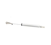 QIXCXAZ Chiudiporta automatico in alluminio, sicurezza, velocità regolabile, resistente, per camere da letto, cucine e uffici, porte in metallo, chiudiporta, Bianco non a filo, 32mm