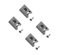 QIXCXAZ Fermaporta resistenti e paracolpi in gomma per pulegge per porte da doccia che garantiscono una lunga durata e prevengono danni. Set di blocchi di