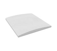 QIXCXAZ Supporto per divano in curva ad densità, adatta sotto i cuscini rimovibili per massimizzare il comfort e il mantenimento della forma. Inserto in di, Bianco, 50.5x50.5x5 cm