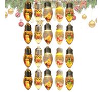 qixeuoa Luci Natalizie A Batteria | Luci con Globo della Fata della Neve - Decorazione Per Recinto Giardino Matrimonio Finestra Patio