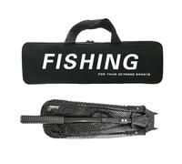 qixeuoa Rete di a mosca - Attrezzature telescopiche in lega di alluminio,Attrezzatura per la rete della trota - Per il padre 'amico per Natale