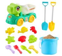 qixeuoa Sabbia - Giocattoli per i più piccoli, set da 14 pezzi, per bambini, adolescenti, adulti, asilo, scuola, cortile, compleanno,