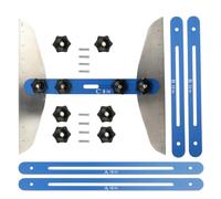 qixeuoa Strumento Di Misurazione Per Scale - Righello Pieghievole A Lunghezza Regolabile Ad Alta Precisione - Per La Misurazione Delle Scale - Per Alzate Partizioni Taglio Mensole Cartongesso Interno