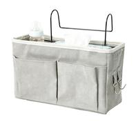 qixeuoa Tasche Da Letto Per Comodino | Borsa Portatile Da Appendere - Nursery Tasca Pannolini Comodino | Per Biberon Pannolino Telefono Camera Da Letto Asilo Ospedale Carrello Universitario