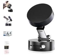 Qixfyze Vacuum Magnetic Suction Phone Holder, 360° Rotatable Mobile Phone Stand, Foldable And Retractable Phone Mount, Adjustable Car Cell Phone Holder for Gym, Mirror, And Smooth Surfaces(Nero)