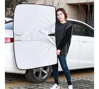 QiXia Auto Parabrezza Anteriore Parasole per BMW 6 Series 6er Gran Turismo (G32) 2017 2018 2019 2020-2024+, Parabrezza Parasole, Raffreddamento, Protezione UV, Pieghevole Parasole,- Silver
