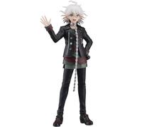 Qixiaan Action Figure Anime Nagito Komaeda Anime Figure Nagito Komaeda Statua 20 CM Posa in piedi con catena del collo Design Modello in PVC Casa Scrivania Decorazione Regali