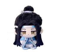 Qixiaan Anime Wei Wu Xian Peluche Figura 12CM Lan Wang Ji Anime Morbido Figrue PP Cotone Morbido Ripieno Kawaii Bag Charm Q Ver Cuscino Auto Cuscino