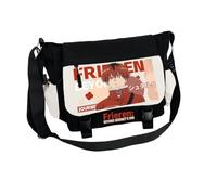 Qixiaan Frieren, borsa a tracolla con stampa anime, borsa a tracolla in tela, grande capacità, borsone da viaggio per laptop, Tipo 4., 26x11x30cm