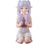 Qixiaan Frieren Figura Action Figure in ginocchio Pose 13CM Frieren Anime Girl Statue PVC Auto Desktop Decorazione Collezionismo Regali per i fan