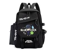 Qixiaan Isagi Yoichi Zaino per la scuola Reo Mikage, zaino anime, per il rientro a scuola, zaino di grande capacità per studenti, Tipo 10., 30x14x43CM