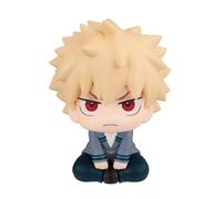 Qixiaan MHA Figura Midoriya Izuku Anime Figure Cartoon Character Todoroki Shouto/Bakugou Katsuki Statue 10 CM Q Style Seduto Posa Statua PVC Ornamento Desktop