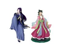 Qixiaan Set di 2 figure Maomao e Jinshi Figure Manga Figure Set Anime Statua da Collezione Ornamento Desktop Decorazione di Natale Regalo di Compleanno