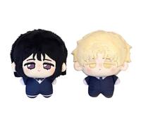 Qixiaan Sua Peluche Figura Luca Anime Peluche Ciondolo Kawaii 10CM Figure PP Cotone Morbido Cuscino Imbottito Mini Cuscino Borsa Auto Decorazione Regali per i Fan
