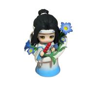 Qixiaan Wei Wu Xian Figure LAN Wang Ji Action Figure Anime Carino Modello Cartoon Mini Statua PVC Figurine da collezione Desktop Display Ornamento per i fan