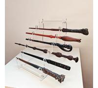 QIXIN Espositore per bacchette in acrilico da tavolo per bacchette Harry Potter (set trasparente 1)