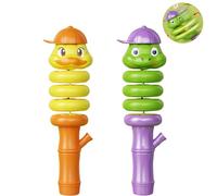 Qixuer Fischietti, 2 Pezzi Fischietto in Plastica Rotante Per Bambini, Fischietto Arbitro, Fischietto Per Animali, Giochi, Intrattenimento