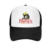 QIYAEUA Carino P-Chan Ranma Escursionismo Berretti da Baseball per Le Donne di Fascia Alta Maschile Beach Coquette Cappello Trucker cap Regalo