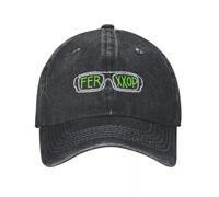 QIYAEUA Ferxxo Lenti Feid Cappellini da Baseball Vintage Distressed Washed Rapper 2024 Tour Copricapo Unisex Stile attività all'aperto Cappelli cap Regalo