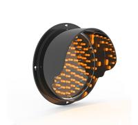 QIYFOZ Semaforo, Luce semaforica Rossa, Gialla e Verde, Luce di Stop e Via con alloggiamento in PC, Luce di Segnalazione LED Industriale Impermeabile IP67 per Esterni, Indicator