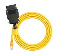 QiYTTrade ENET Cable, Cavo diagnostico Ethernet OBD2 a RJ45, 2 m | Collegamento plug-and-play | Per diagnostica e codifica del veicolo | Nessun alimentatore esterno | Compatibile con Car F G