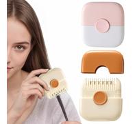 Qiyuda 2 pettini 2 in 1 per tagliare i capelli, sostituibili, per tagliare i capelli, da donna, colore arancione, rosa