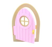 QIYUDUOLA 1/12 casa delle bambole fatine cancello porta scala modello miniatura mobili casa delle bambole decorazione