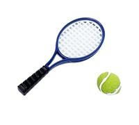 QIYUDUOLA Casa delle bambole Attrezzature da Tennis Miniatura 1 12 Scala Racchette e Moda Sport Dollhouses Decorazione