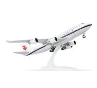 QIYUMOKE 1/240 Air China 747 Modello di aereo Boeing 747 con supporto (lunghezza 12 pollici) Kit di modellismo prefabbricato per adulti - Regali creativi dal mondo dell'aviazione